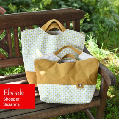 Shopper Suzanna Unser Papierschnittmuster und Ebook - Shopper Suzanna Unser Papierschnittmuster und Ebook