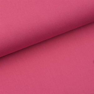 Baumwolle Uni Heide Pink