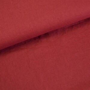 Leinen Damiel Uni Bordeaux