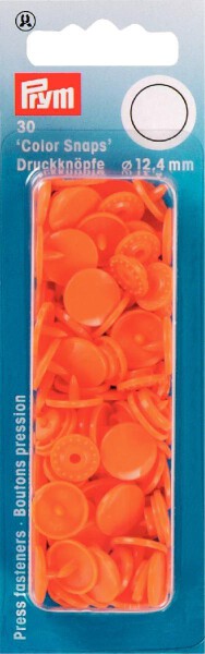 Prym 393140  Color Snaps Orange Ø 12,4mm