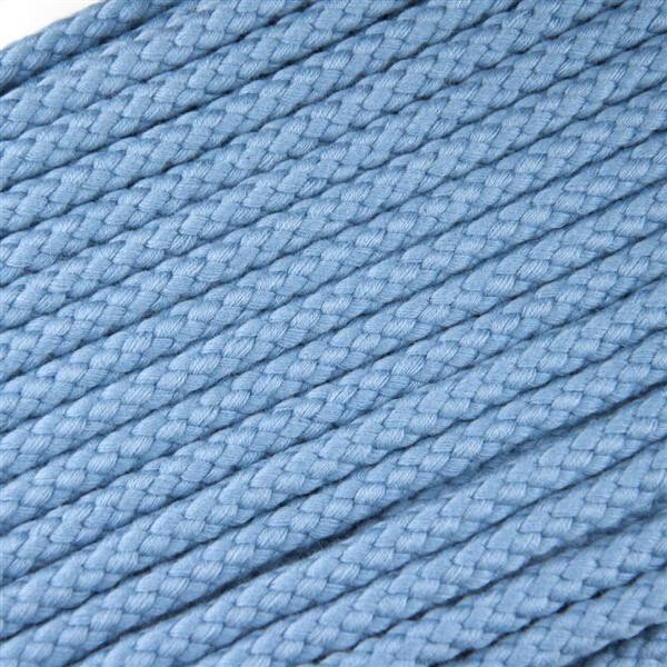 Kordel Flechtkordel Baumwolle 8mm Jeansblau
