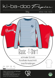 Papierschnittmuster Kibadoo Kinder Jungen Shirt