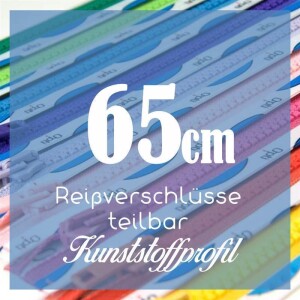 Opti RV 65cm Kunststoffprofil teilbar Dunkelblau