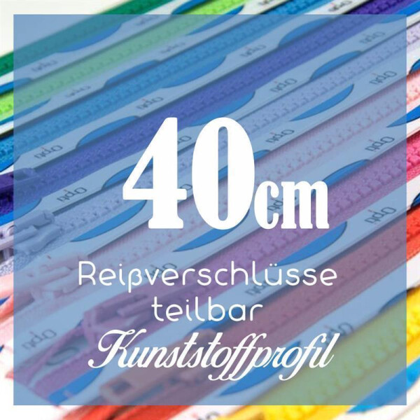 Opti RV 40cm Kunststoffprofil teilbar Rot 722