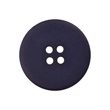Union Knopf Polyesterknopf 15mm Dunkelblau