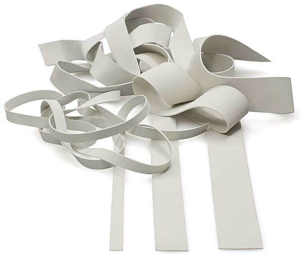 Badegummi Weiss 8 mm