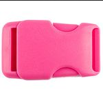 Steckschnallen-Set Breite 25mm Pink