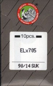 Nadeln Organ ELx705  90/12 Suk 10 Stück