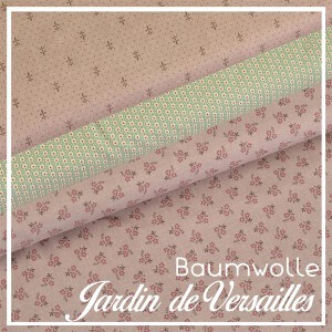 Baumwolle Moda Jardin de Versailles in versch. Farben
