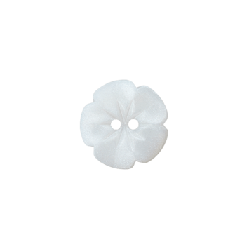Union Knopf Blume Perlmut 15mm