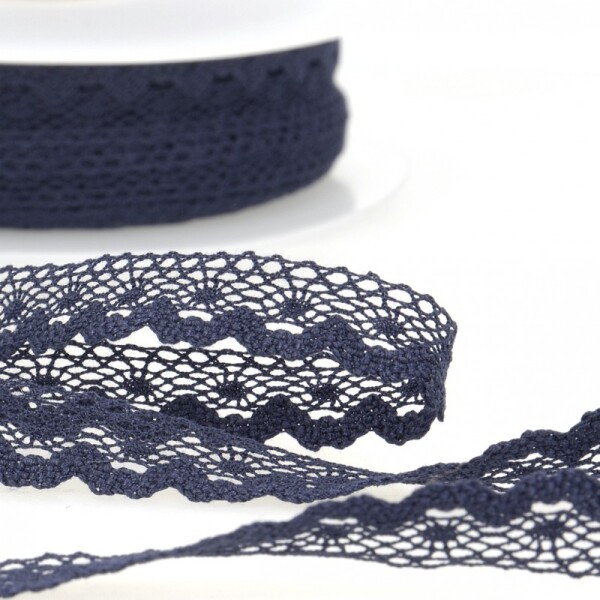 Klöppelspitze 13mm Daria Marine