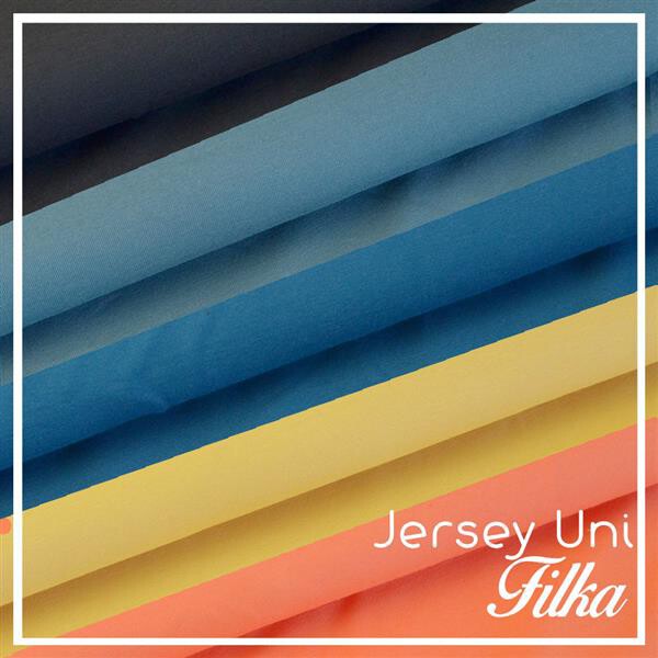 Jersey Uni Filka in versch. Farben