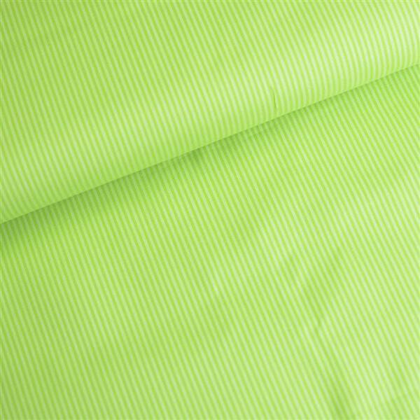 Baumwolle Westfalen Webstoff Vichy StreifenCapri Grün