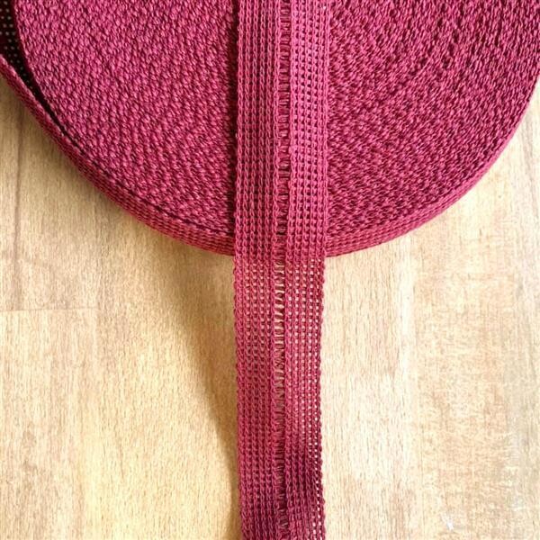 Tressenband schlicht 30mm Bordeaux 198