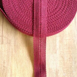 Tressenband schlicht 30mm Bordeaux 198