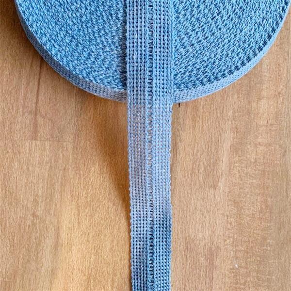 Tressenband schlicht 30mm Jeans 121