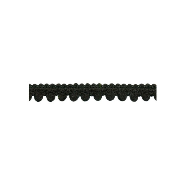 Pompon Borte 6mm Schwarz