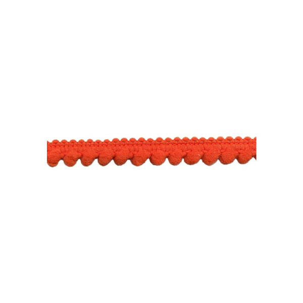 Pompon Borte 6mm Orange