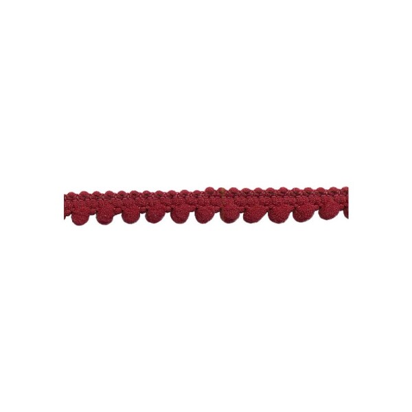 Pompon Borte 6mm Bordeaux