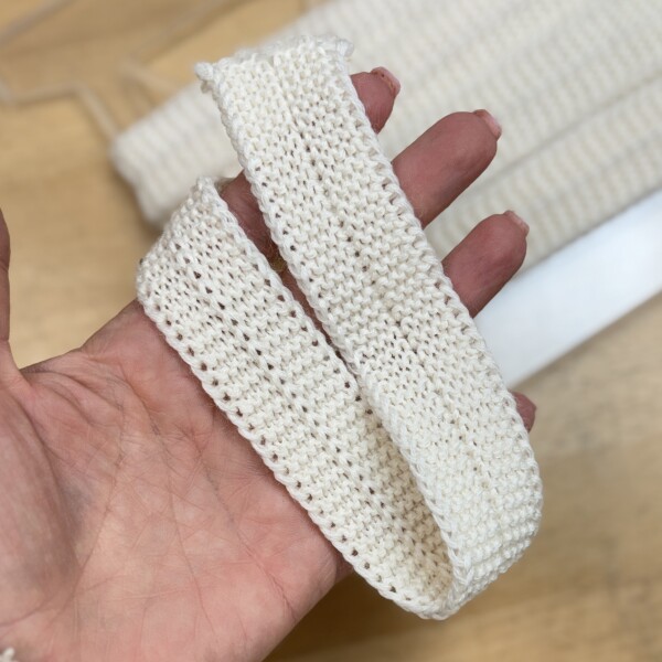 Wolltresse Tressenband Harald 30mm Creme