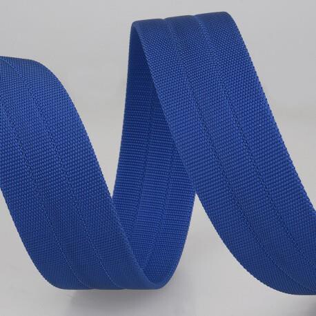 Gurtband 30mm Relief Blau
