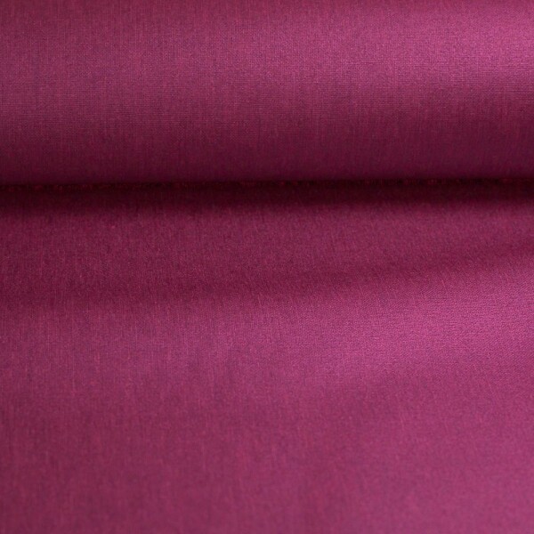 Beschichtete Baumwolle Luisa Uni Erika Beere