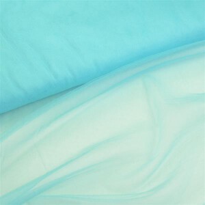 Softtüll Tiffany Uni Eisblau