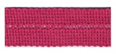 Tressenband schlicht 30mm Pink