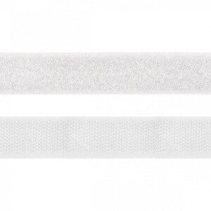 Klettverschluss Steph 16mm Weiss