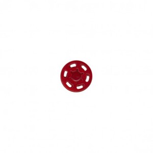 Knopf Druckknopf Kunststoff 21mm rot