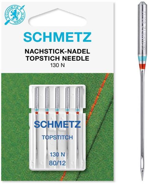 Nadeln Schmetz Top Stitch 80/12 130N