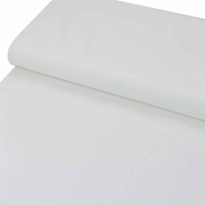 Voile Baumwolle Uni Silky Touch Off White