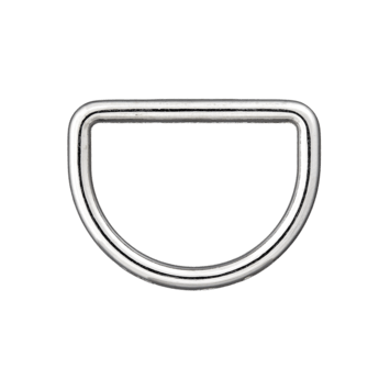D-Ring 10mm Silber
