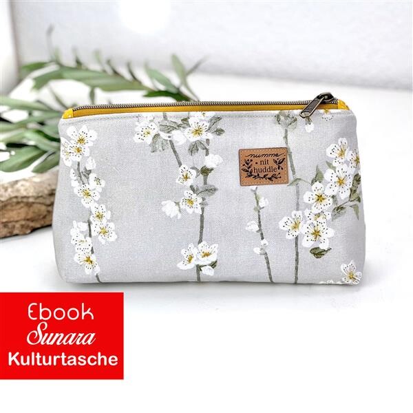 Ebook Kulturtasche Sunara – Schnittmuster Anleitung
