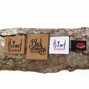 Label-Set Heimat Black Forest
