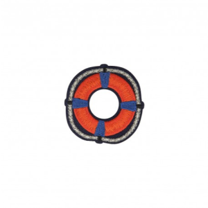 Applikation Aufnäher Aufbügler Rettungsring