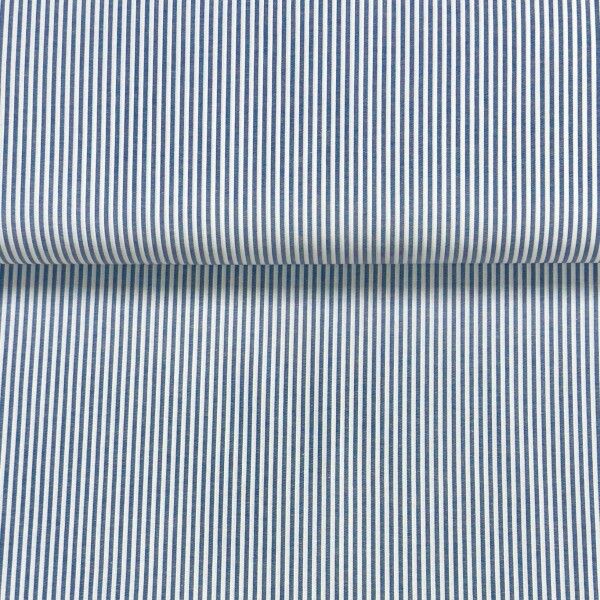 Baumwolle Yarn Dyed Stripe Sky