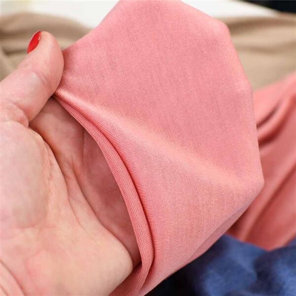 Feinstrick Sofia Maulbeer-Seide und Baumwolle Uni Rosa