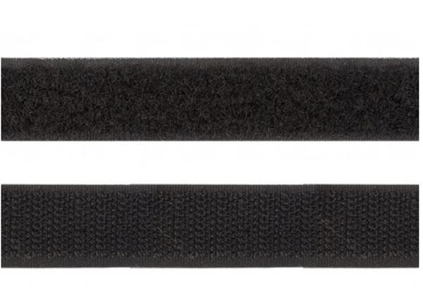 Klettverschluss Steph 16mm Schwarz