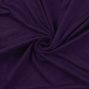 Viskose Jersey Uni Amy Dark Purple