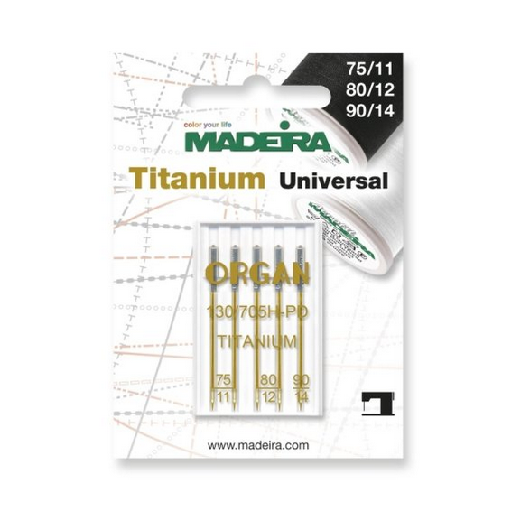 Nadeln Madeira Titanium Universal 75,80, 90