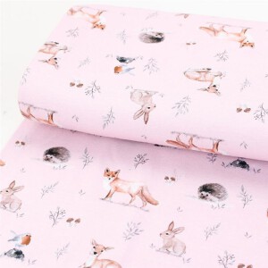 Jersey Forrest Animals Waldtiere Rosa