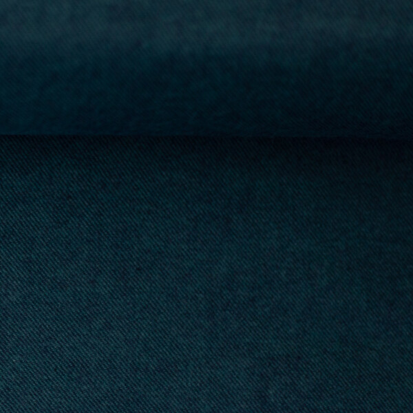 Baumwoll-Flanell Hudson Petrol