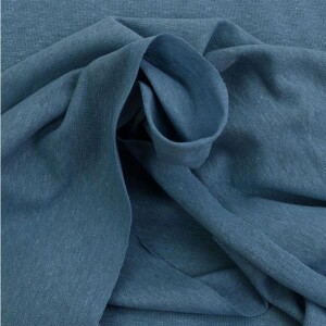 Strick Leinen- Baumwolle Lissi Blue