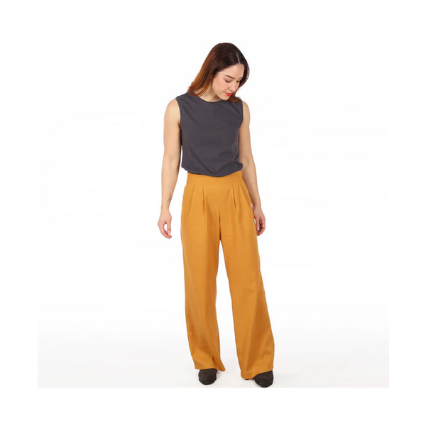 Papierschnittmuster Schnittreif Damen Frau Miko Palazzohose