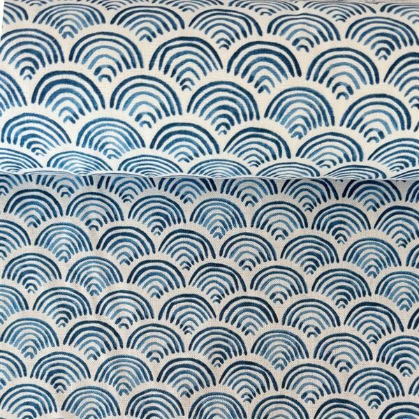 Canvas Half Panama Wellen gemalt