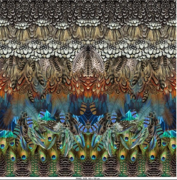 Panel Jersey Birds Of A Feather