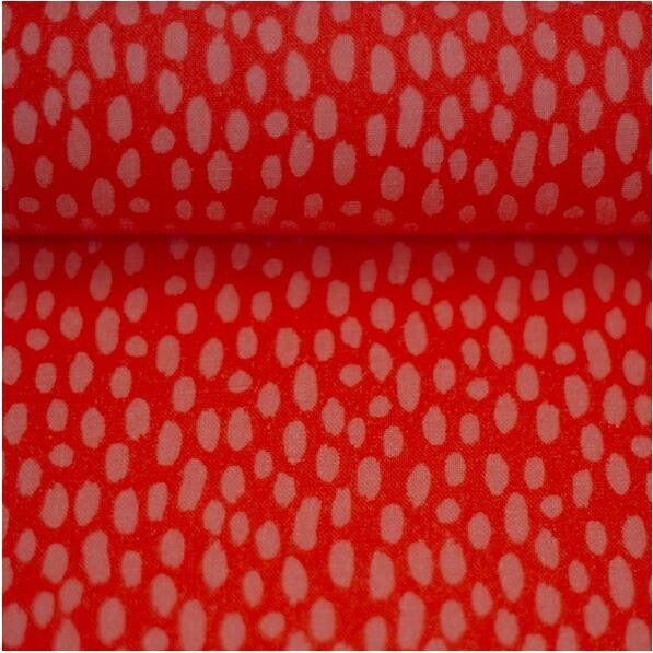 Double Slub Musselin Brush Cherry Picking 425 Orange