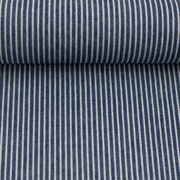 Jeans Emden Streifen Dunkelblau