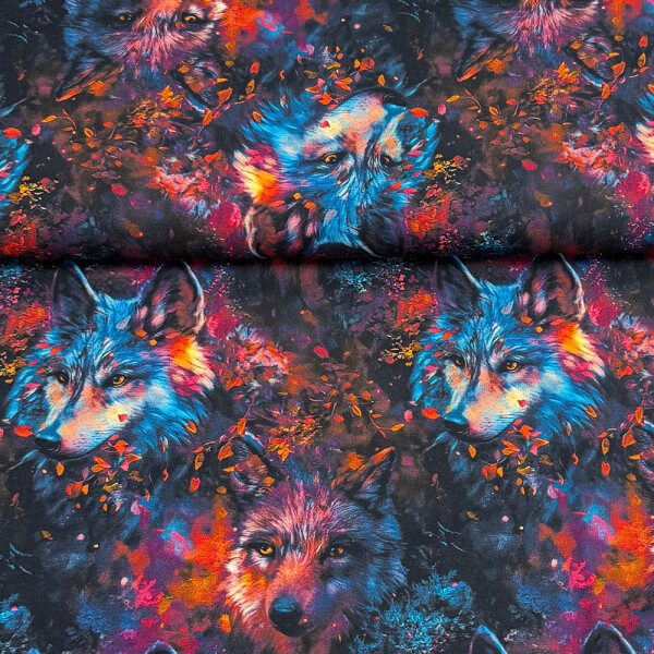 Hilco Sweat French Terry Midnight Allover by Sialia